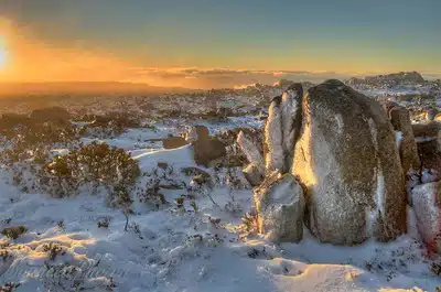 Does it snow in Australia? Australian Mountain Top