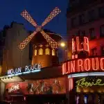 A photo of the Iconic Moulin Rouge in Paris