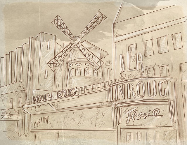 Moulin Rouge drawing